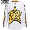 All-Star 2024 Trikot Custom NHL Game Adidas x Drew House Weiss Authentic - Kinder